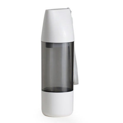 Adventure-Ready Dog Water Bottle and Food Dispenser – Portable 350ml Travel Feeder