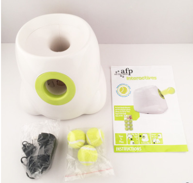 Woof & Launch – Automatic Interactive Ball Thrower for Dogs