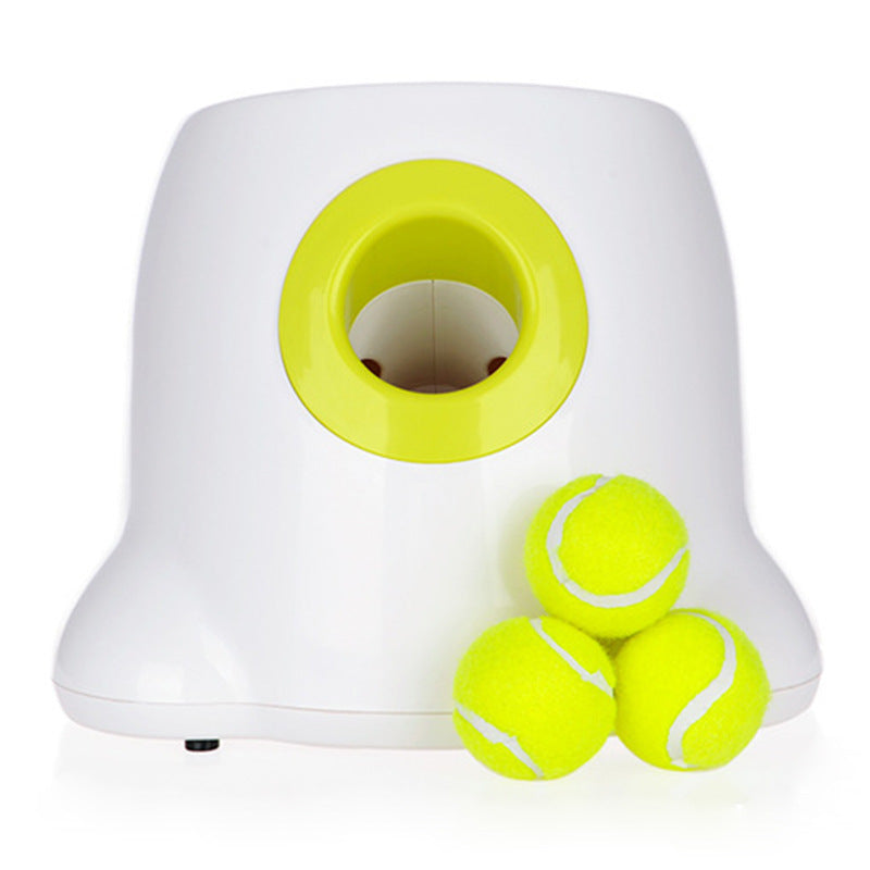 Woof & Launch – Automatic Interactive Ball Thrower for Dogs