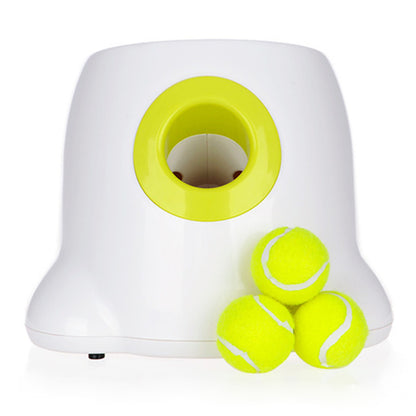Woof & Launch – Automatic Interactive Ball Thrower for Dogs
