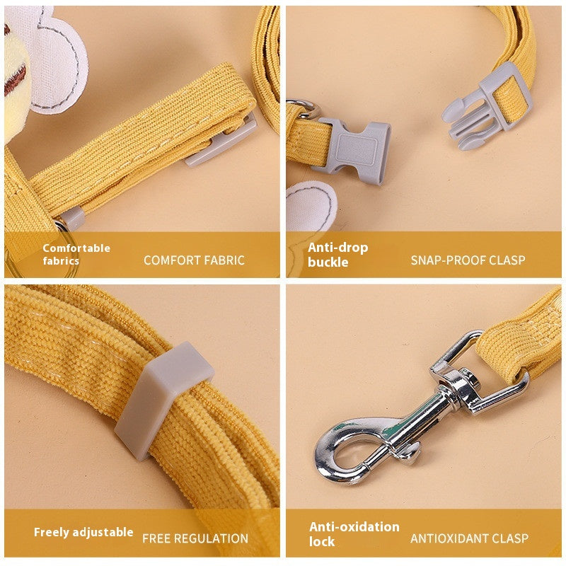 Durable Pet Rope Leash – Comfortable Handheld Lead for Dogs & Cats